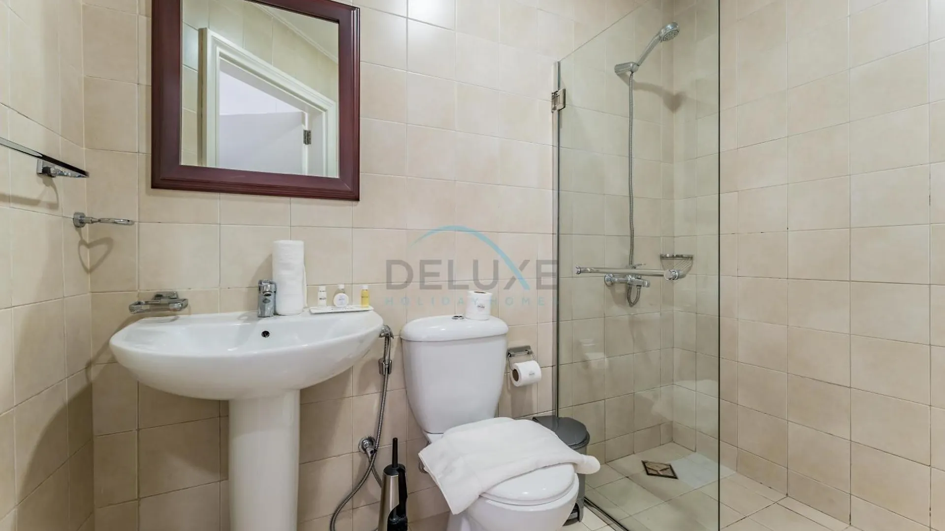 Beachfront 3Br Villa With Private Gym, Pool, Jacuzzi & Workspace, Palm Villa, Palm Jumeirah By Deluxe Holiday Homes Ντουμπάι