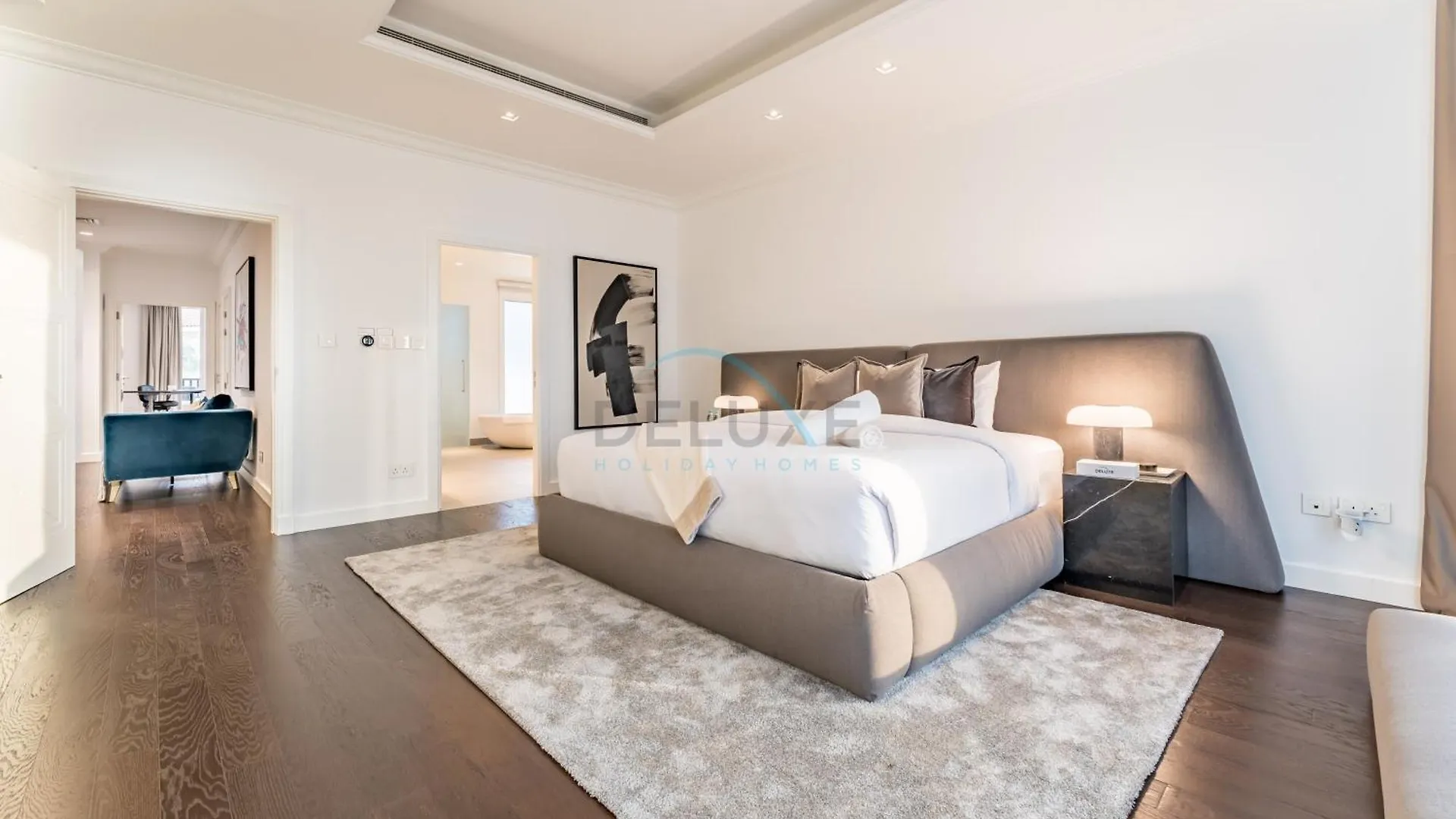 Beachfront 3Br Villa With Private Gym, Pool, Jacuzzi & Workspace, Palm Villa, Palm Jumeirah By Deluxe Holiday Homes Dubai United Arab Emirates