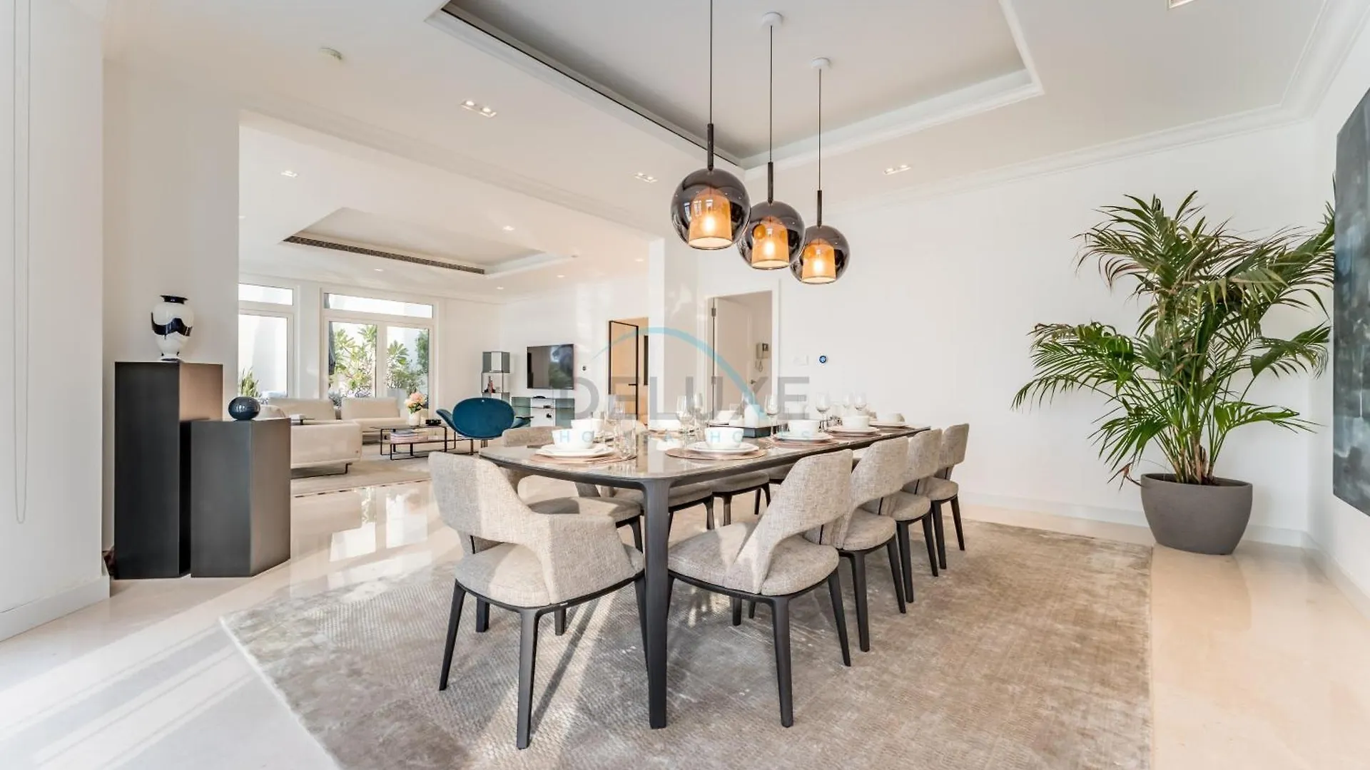 Beachfront 3Br Villa With Private Gym, Pool, Jacuzzi & Workspace, Palm Villa, Palm Jumeirah By Deluxe Holiday Homes Dubai 0*,  United Arab Emirates